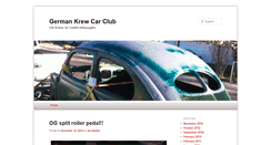 Desktop Screenshot of germankrew.com